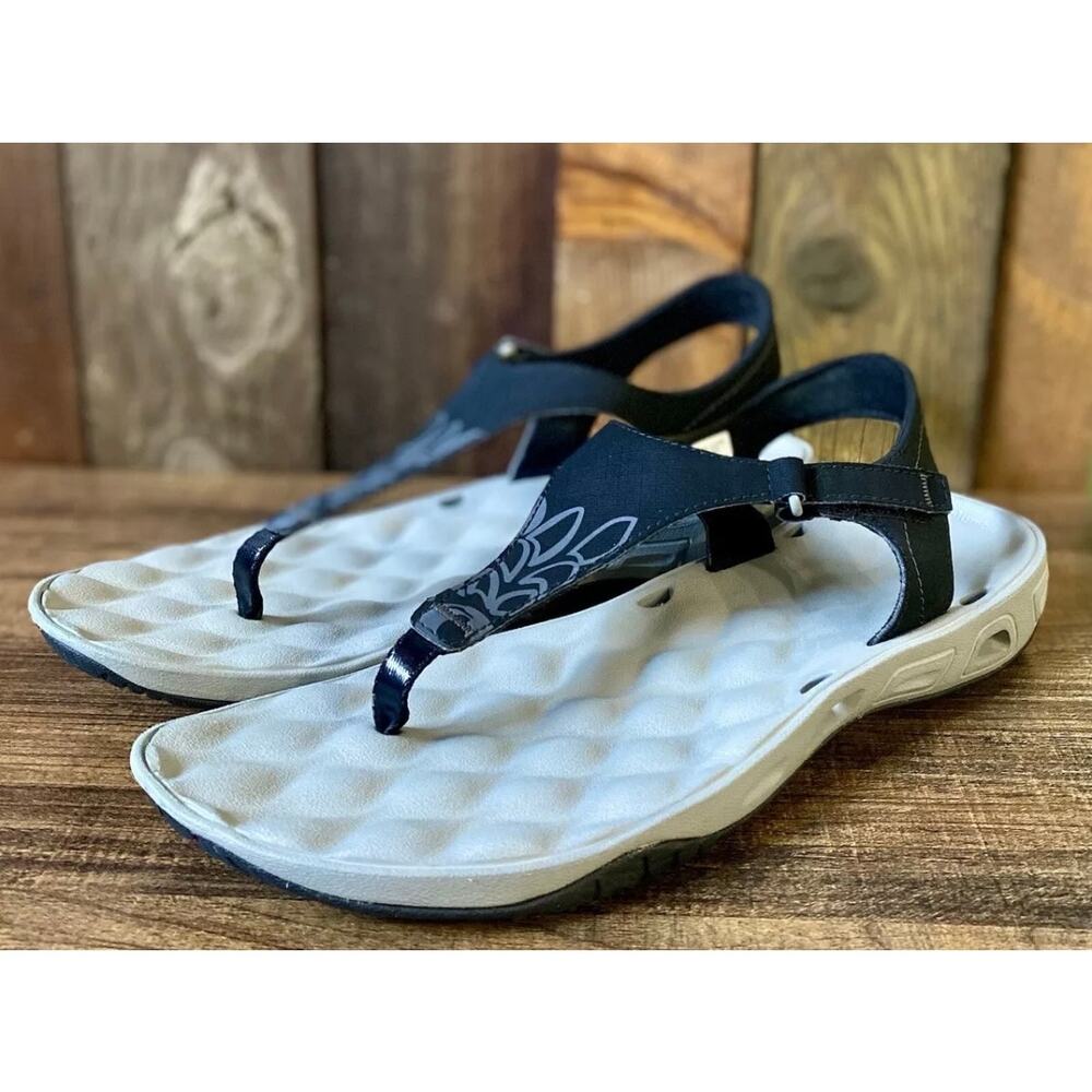 Columbia Black and Gray Women's Sandals